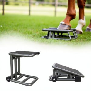 Collapsible Portable Hoof Stand