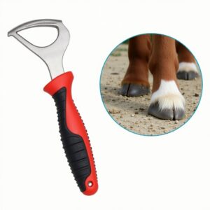 Stainless Steel Hoof Pick & Brush Set