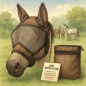 UV‑Protective Fly Mask with Ears